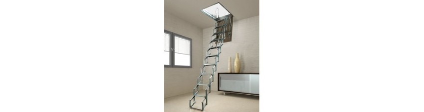 scale retrattili manuali da soffitto per piccoli spazi